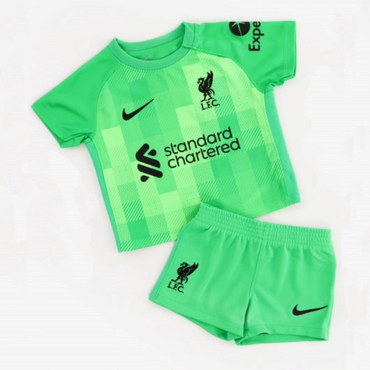 Camiseta Liverpool Fc Stadium Portero Niño 2021 2022